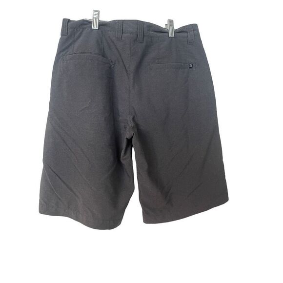 Travis Mathew Mens Gray Flat Front Stretch Golf Bermuda Shorts Size 30 - Picture 8 of 11